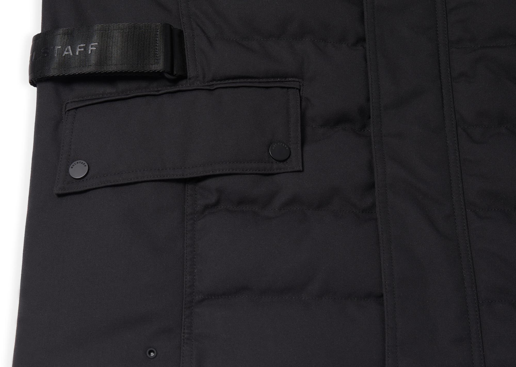Belstaff Calder wasserdichte Motorrad Textiljacke schwarz S Abbildung 5