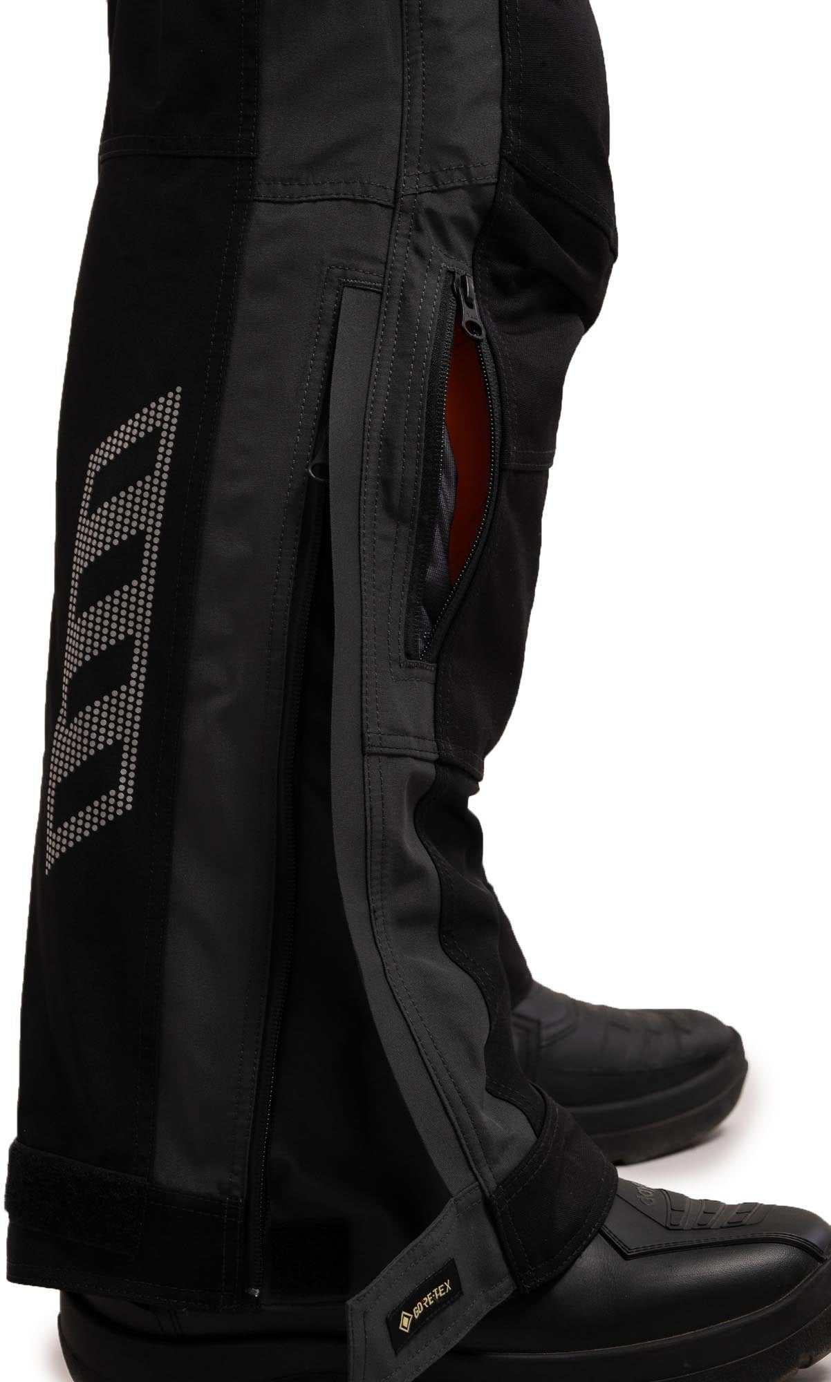 Rukka Ventu-R vandtætte motorcykel tekstilbukser sort/mørkegrå Short 54 Figur 5