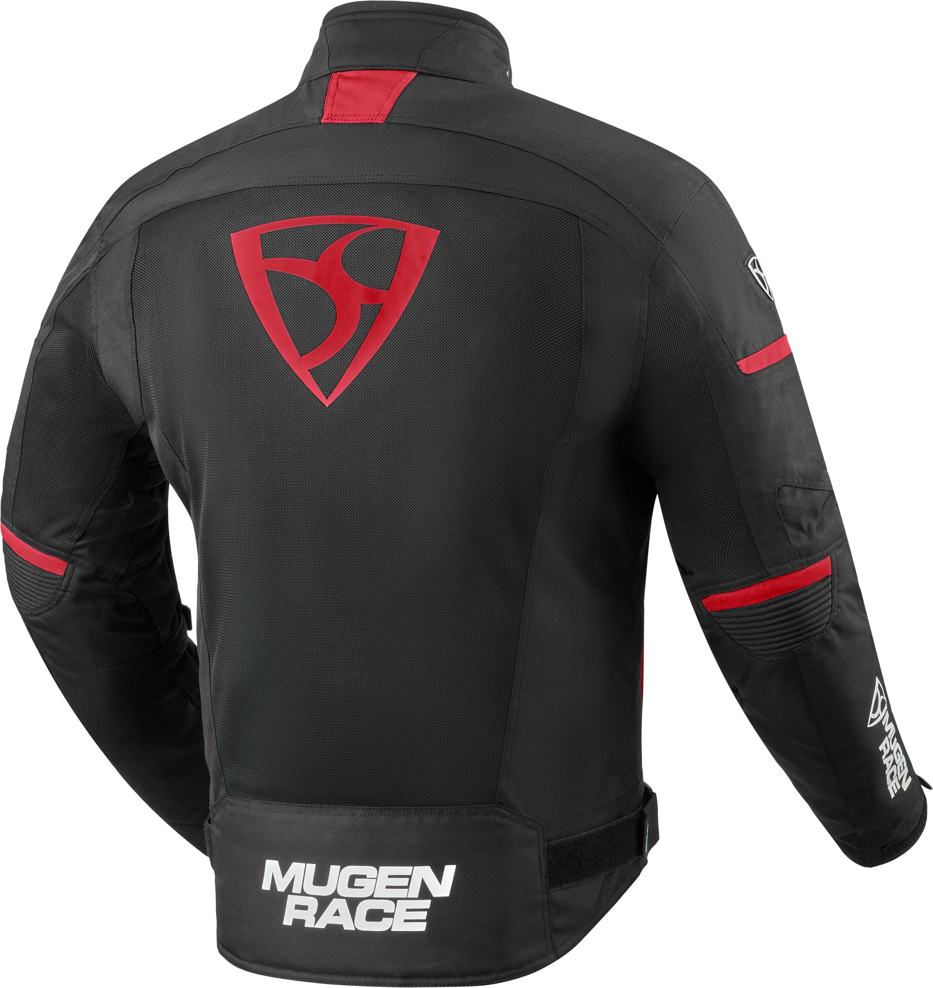 MUGENRACE Fuggire-A Motorcycle Textile Jacket black/red 4XL Figure 2