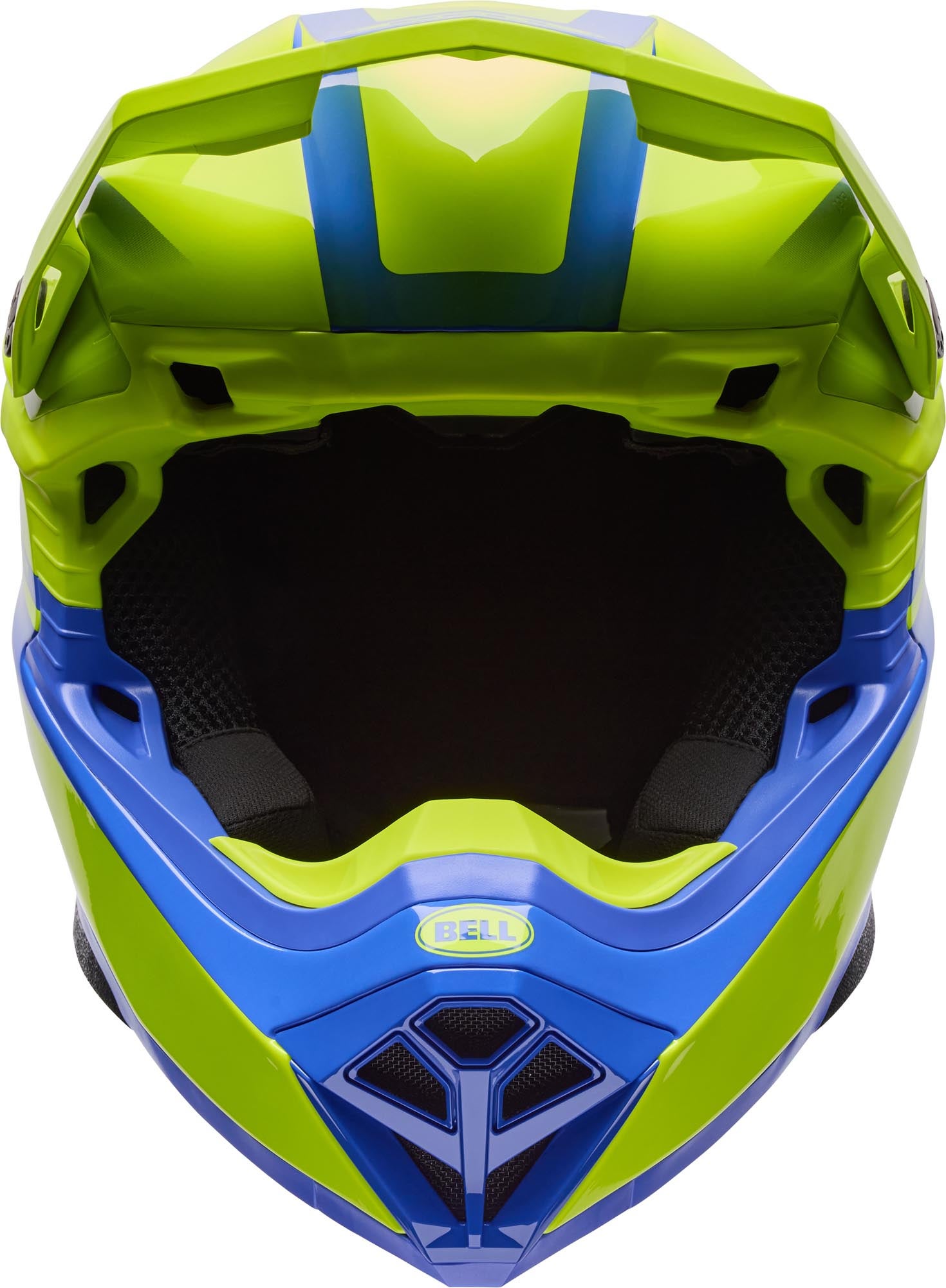Side view of Bell Moto-10 MIPS Fade Motocross Helmet