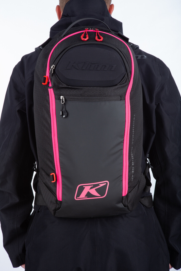 Klim Krew 16 2023 Rucsacul cu snowmobile Negru/roz Figura 5