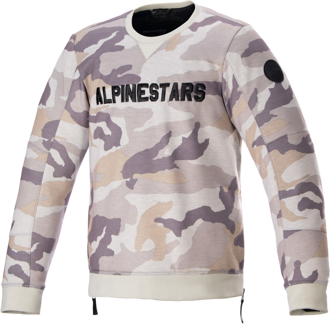 Alpinestars Legit Crew Fleece Motorrad Pullover camouflage XL Abbildung 1