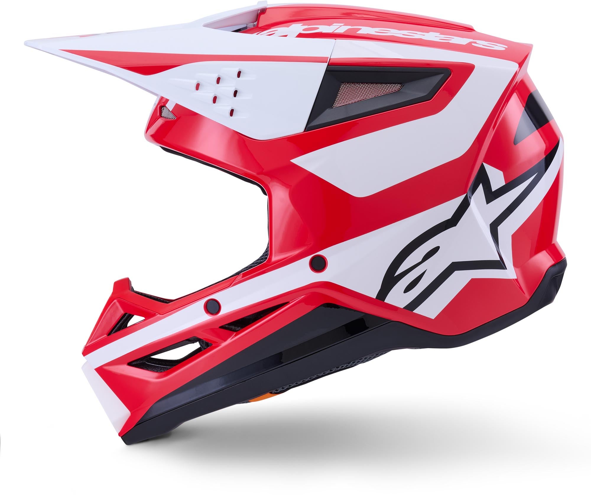 Alpinestars S-M3 Heat Шлем для мотокросса красно-белый S (55/56) Рисунок 6
