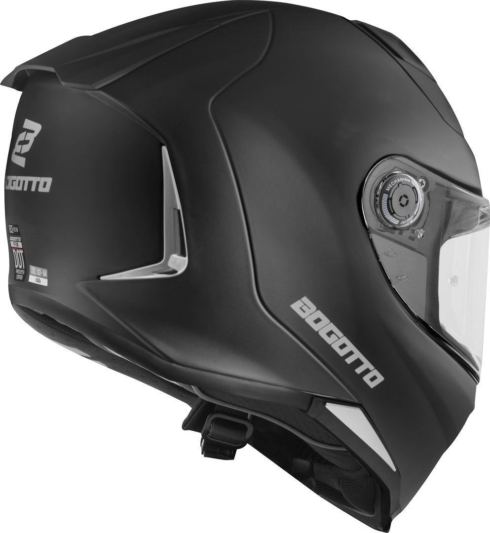 Bogotto FF110B Casco nero opaco M Figura 4