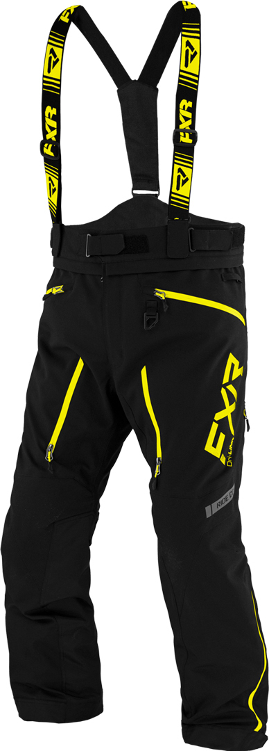FXR Mission Lite Pantalon dossard noir/jaune M Figure 3