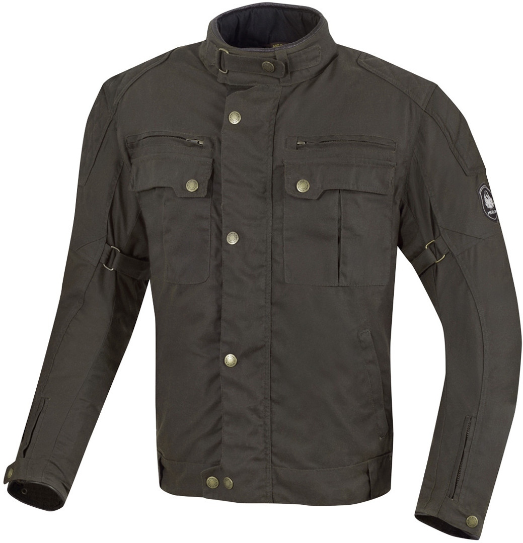 Merlin Perton Motorcycle Waxed Jacket brown XXL Figure 1