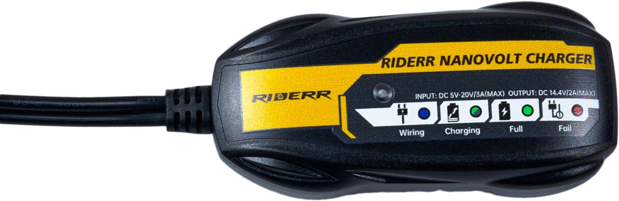 Riderr NanoVolt Chargeur de batterie Figure 1