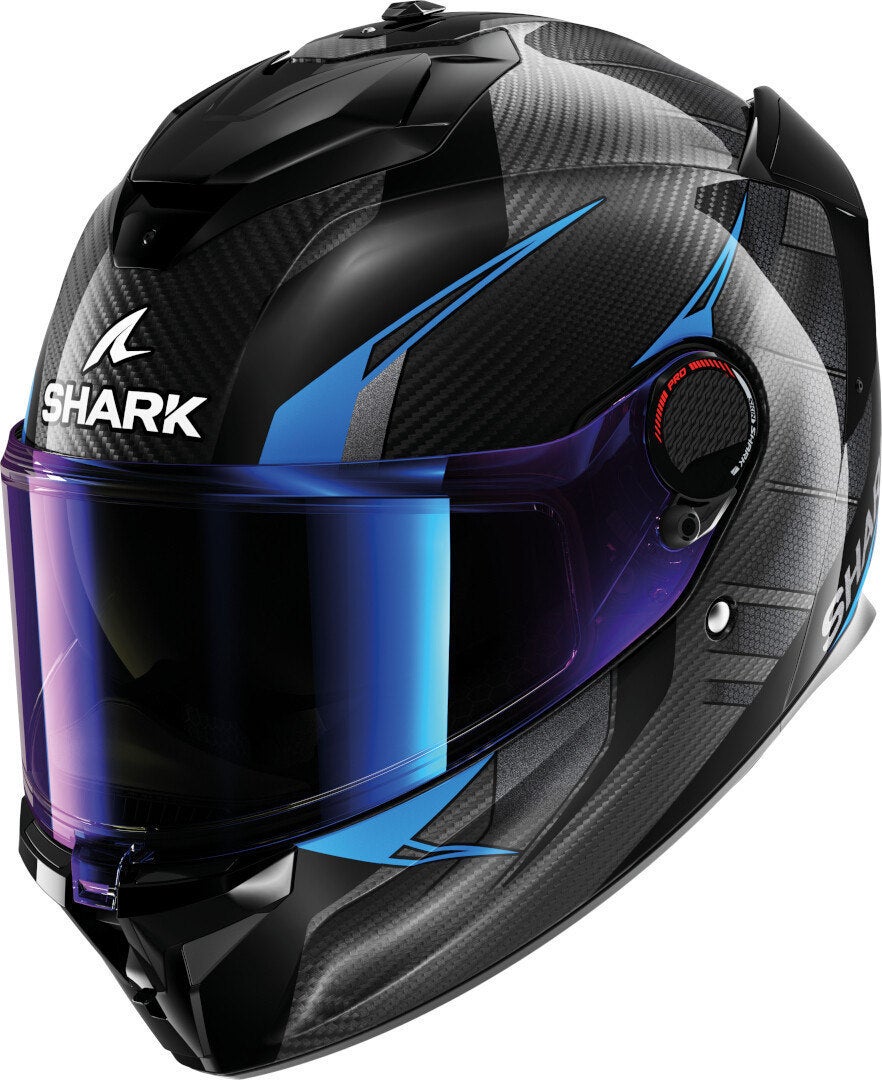Shark Spartan GT Pro Kultram Carbon Přilba černá/modrá M (57/58) Obrázek 1
