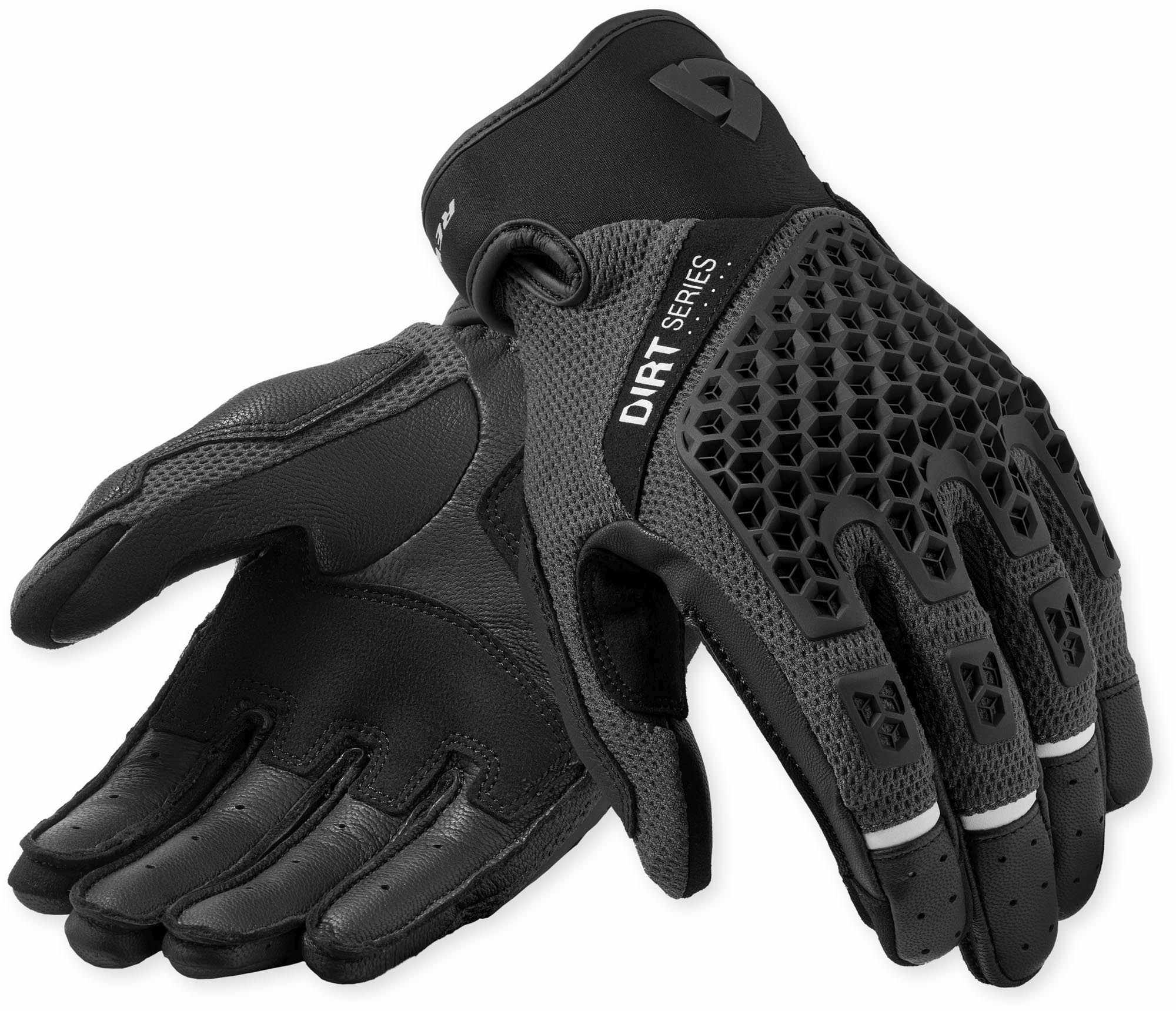 Revit Caliber 2 Motocross Handschuhe schwarz/grau XL Abbildung 1