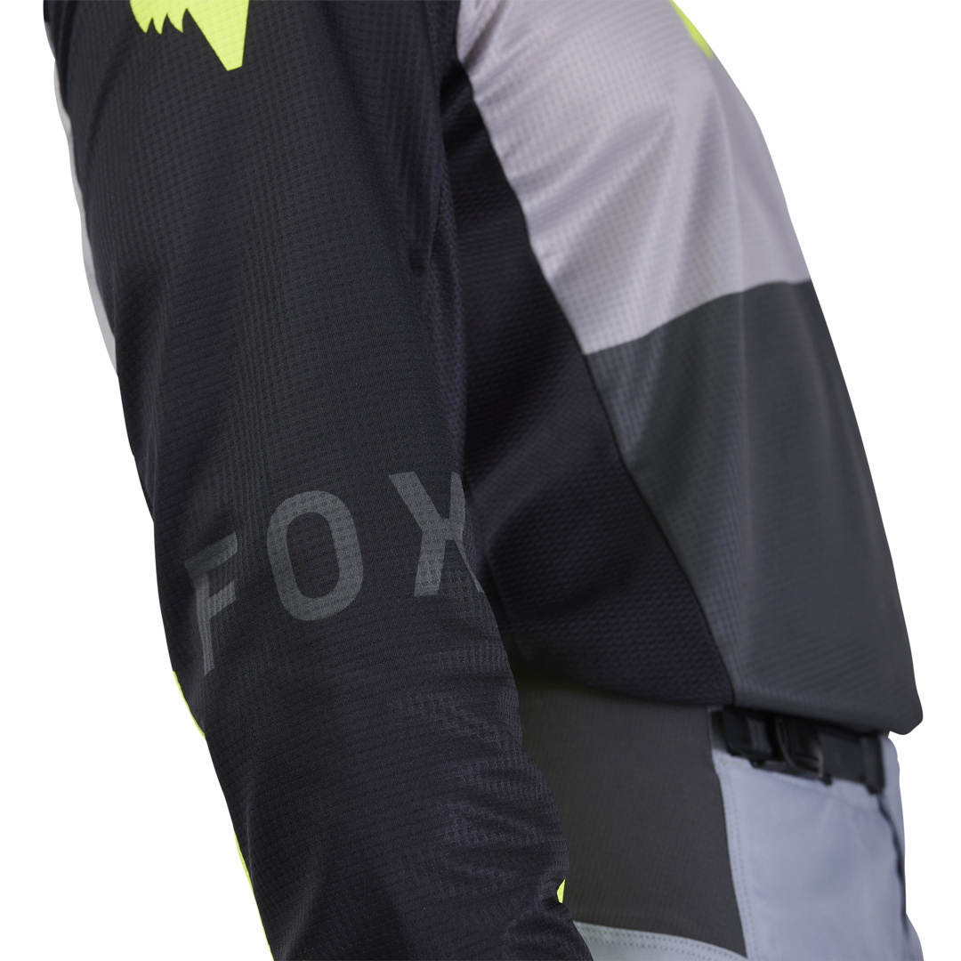 FOX 180 Flow Maillot de motocross noir/jaune M Figure 4