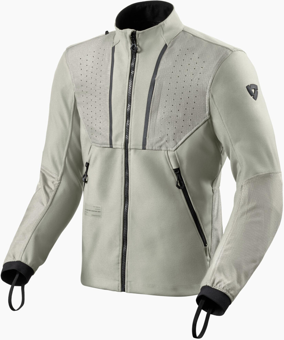 Revit Surface Motorcycle Textile Jacket light grey L Figure 1