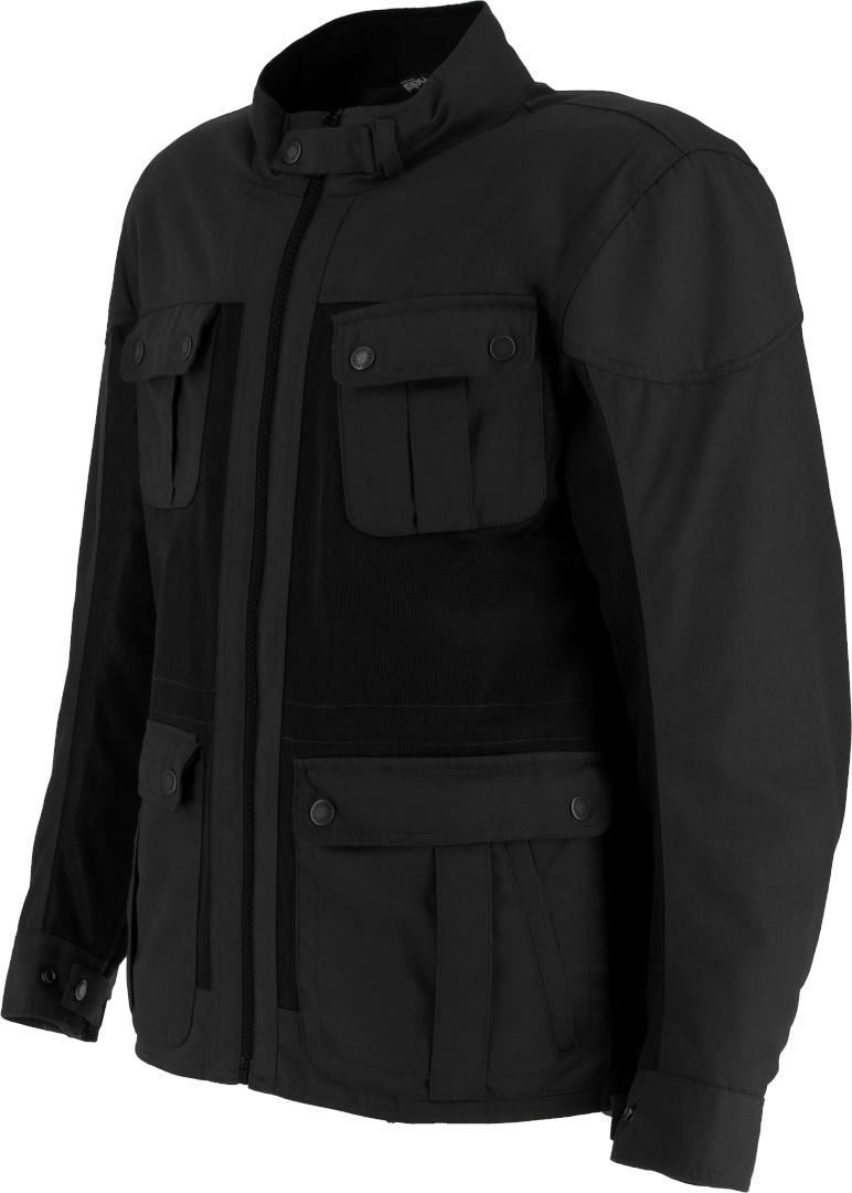 Helstons Forward Air waterprrof Motorcycle Textile Jacket black 3XL Figure 4