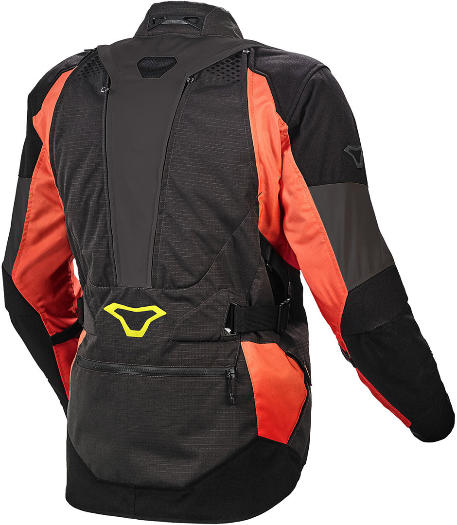 Macna Fusor Motorrad Textiljacke schwarz/orange XL Abbildung 2