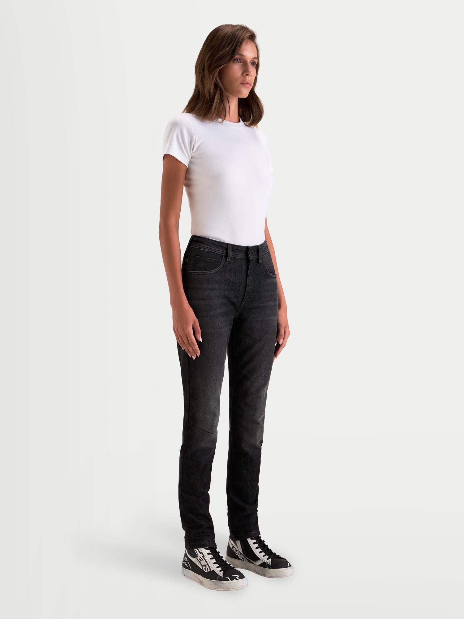 Alpinestars Stella Flex-Ast 5 Ladies Motorcycle Jeans black washed out 28 Figure 6