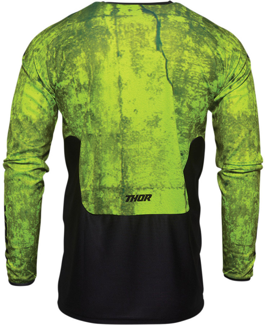 Thor Pulse HZRD Motocross Jersey gul/sort 3XL Figur 2