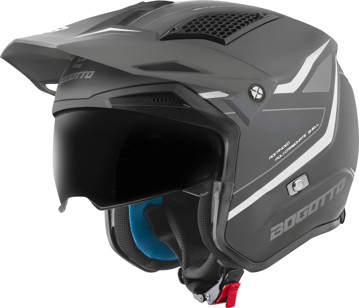 Side view of Bogotto Radic WN-ST 22.06 Helmet
