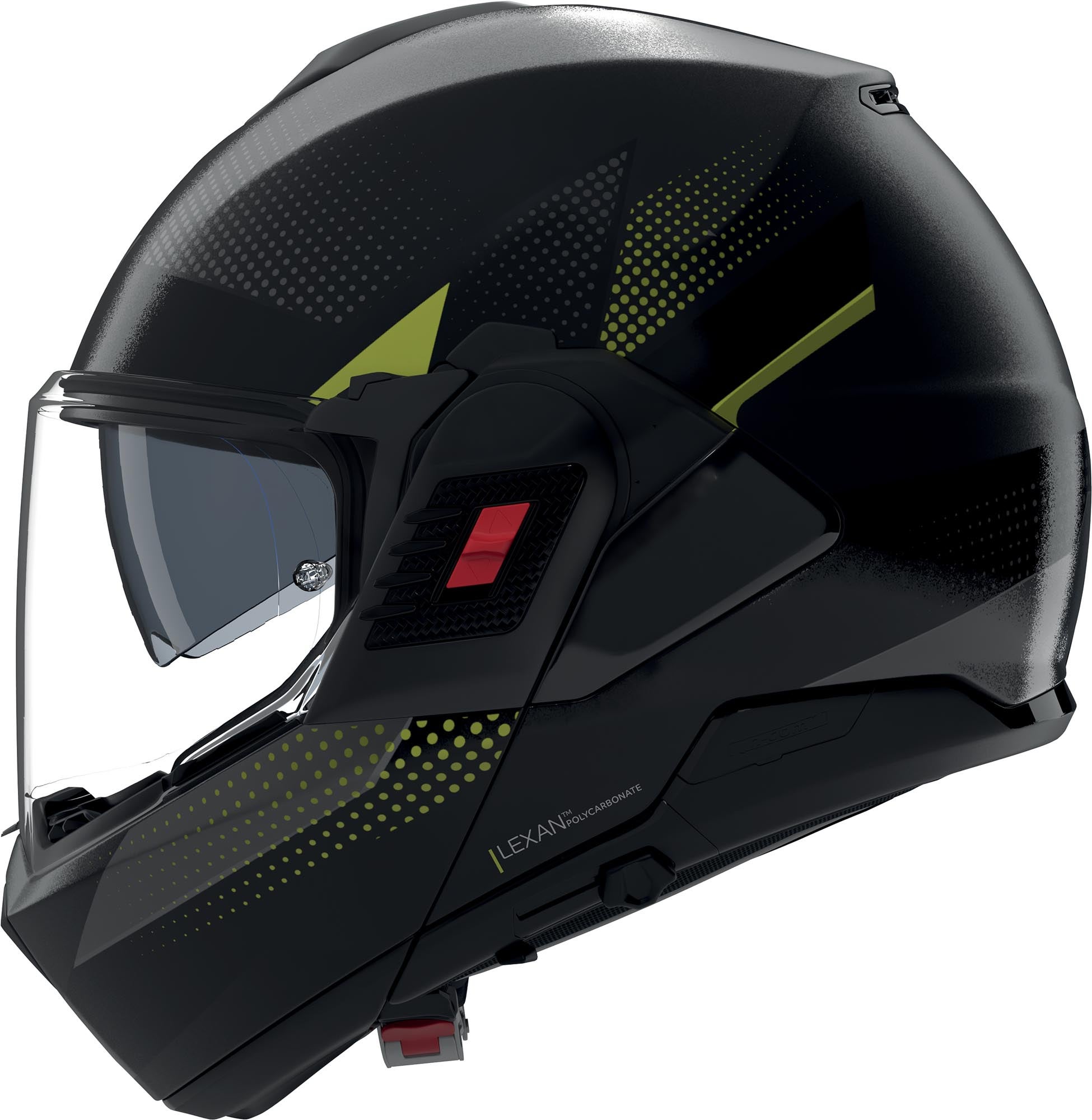 Nolan N120-1 Ciclone Hjelm sort/grøn XXS (54) Figur 3