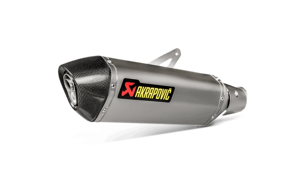 Akrapovic Slip-On Line Amortizor spate din titan Figura 1
