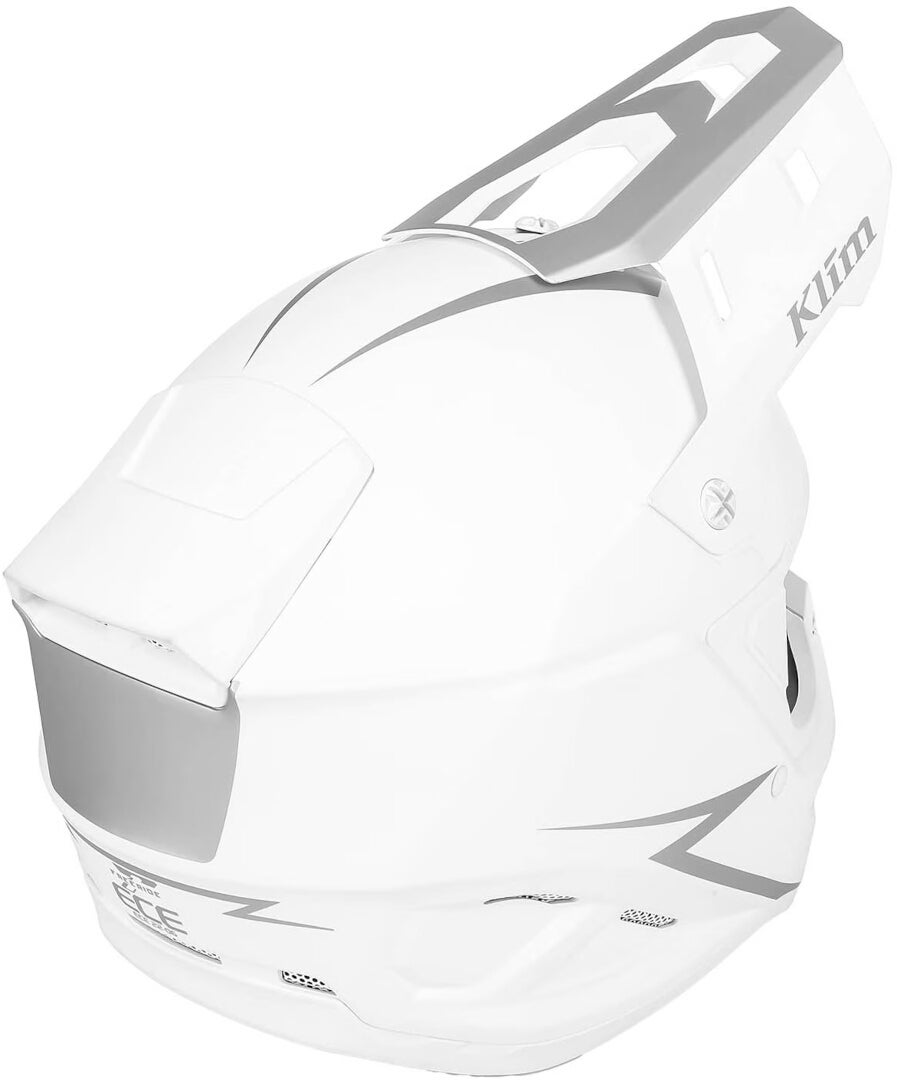 Klim T1 Freeride Casque de motoneige Blanc mat S (55/56) Figure 8