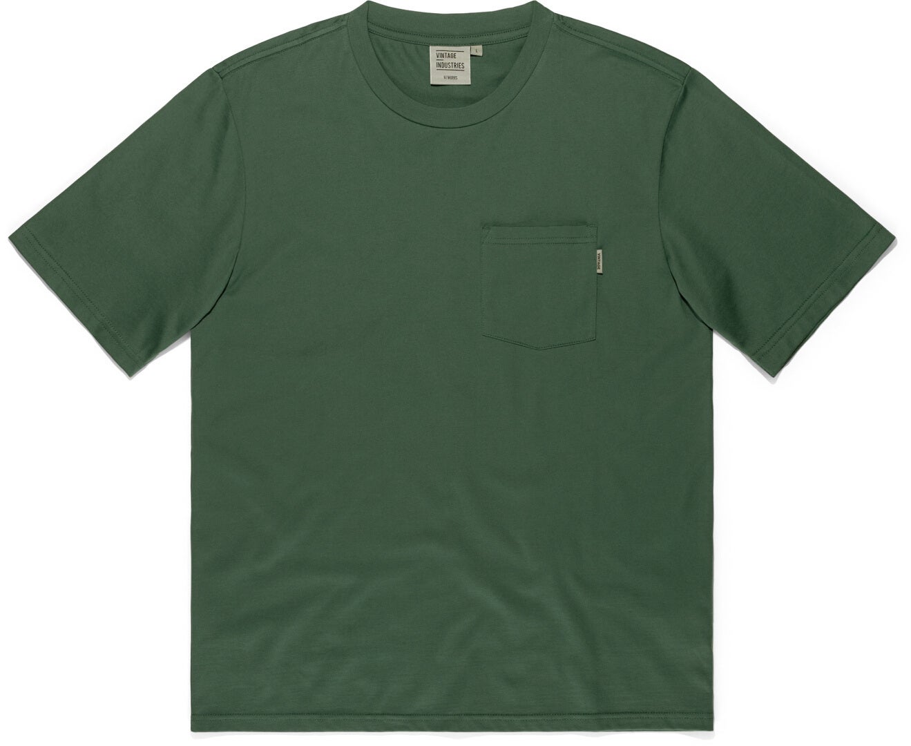 Vintage Industries Gray Pocket Triko olive L Obrázek 1