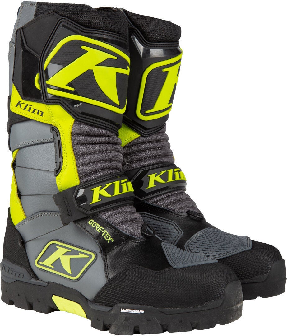 Klim Havoc GTX Boa 2022 Snescooter støvler sort/grå/gul 12 Figur 2