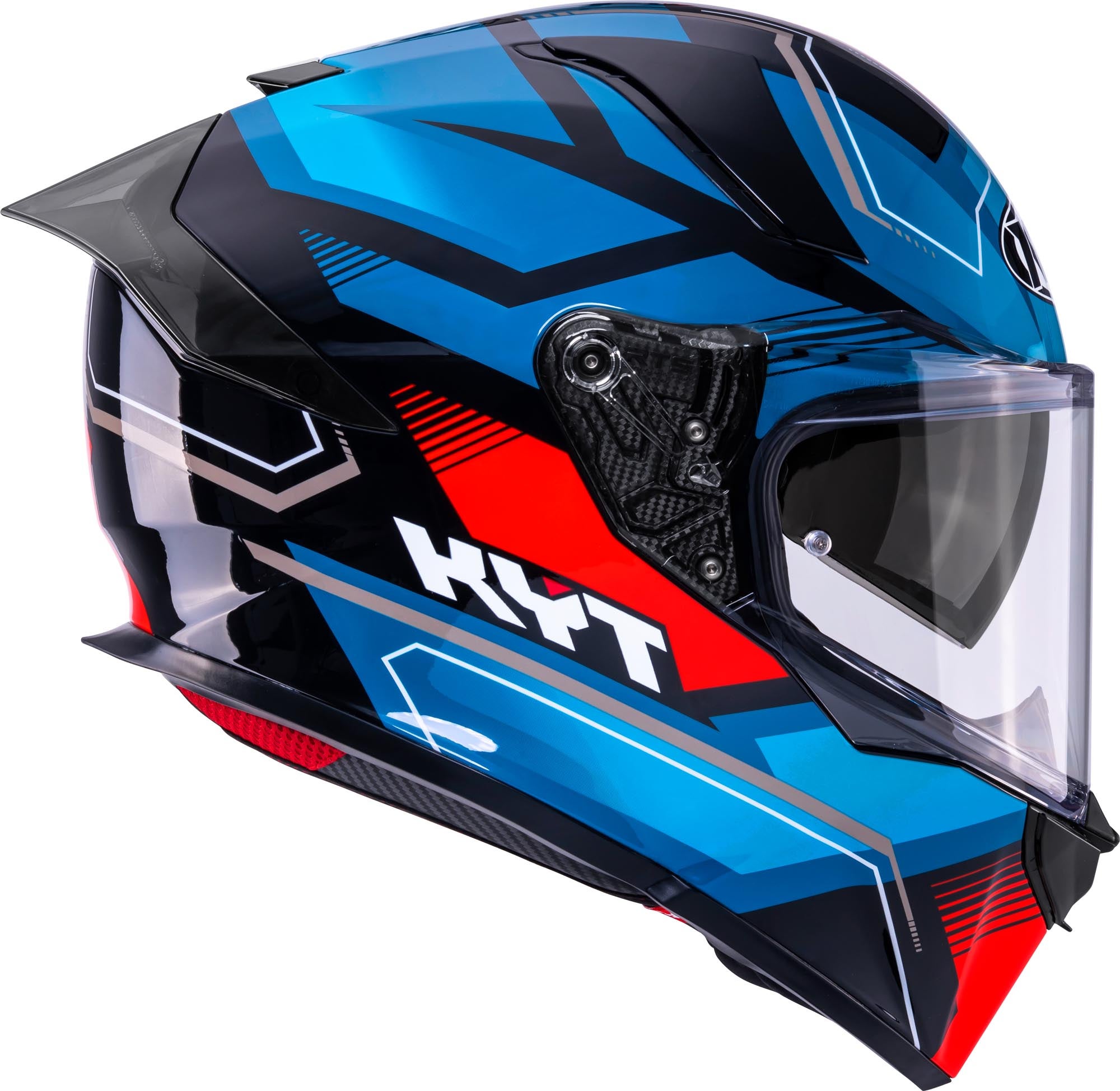 KYT R2R Parsec Helmet blue/black/red XS (53/54) Figure 6