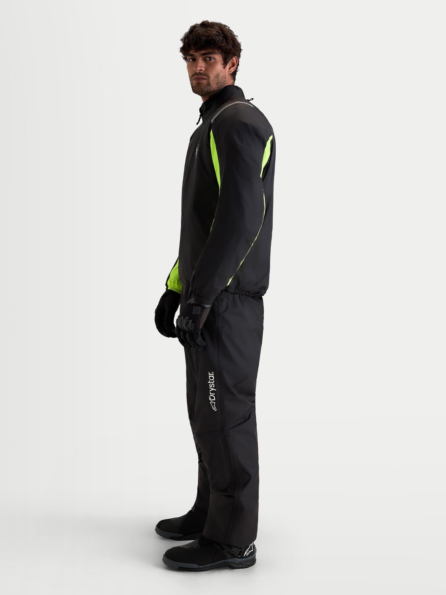 Alpinestars Harok V2 Drystar wasserdichte Motorrad Textiljacke grau/braun S Abbildung 22