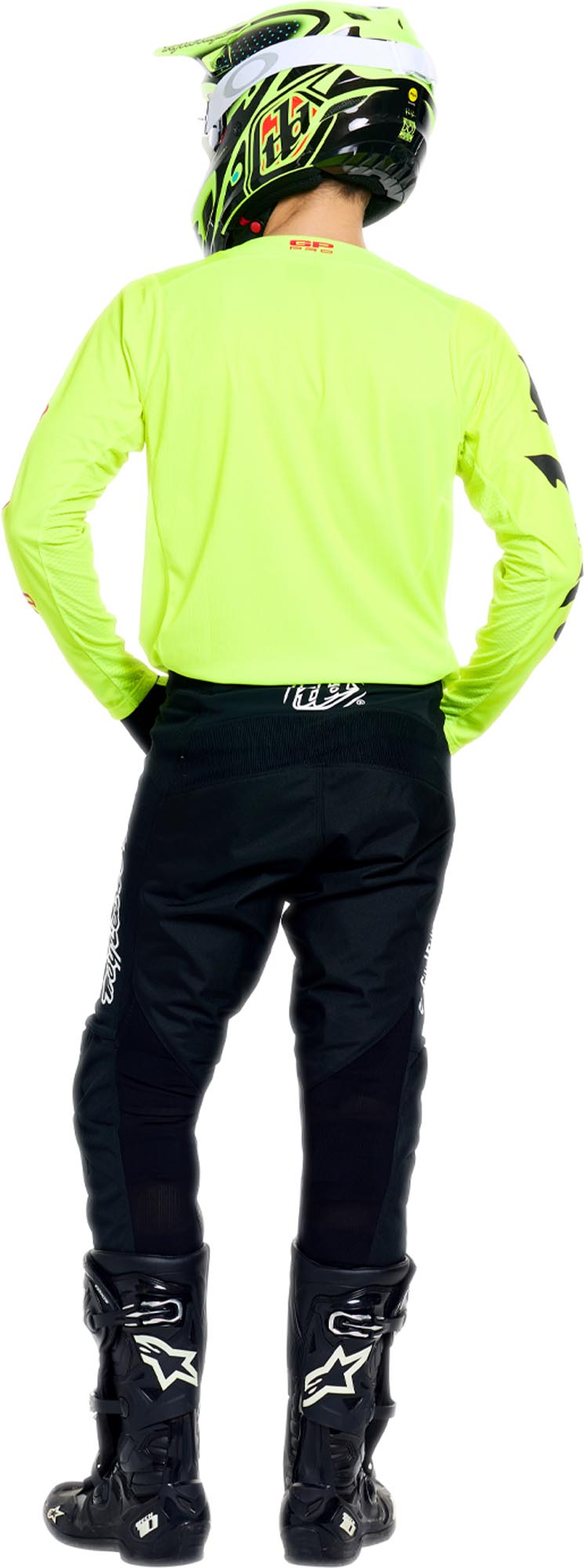 Troy Lee Designs GP Pro Cyclops Motocrosstrøje neongul XL Figur 17