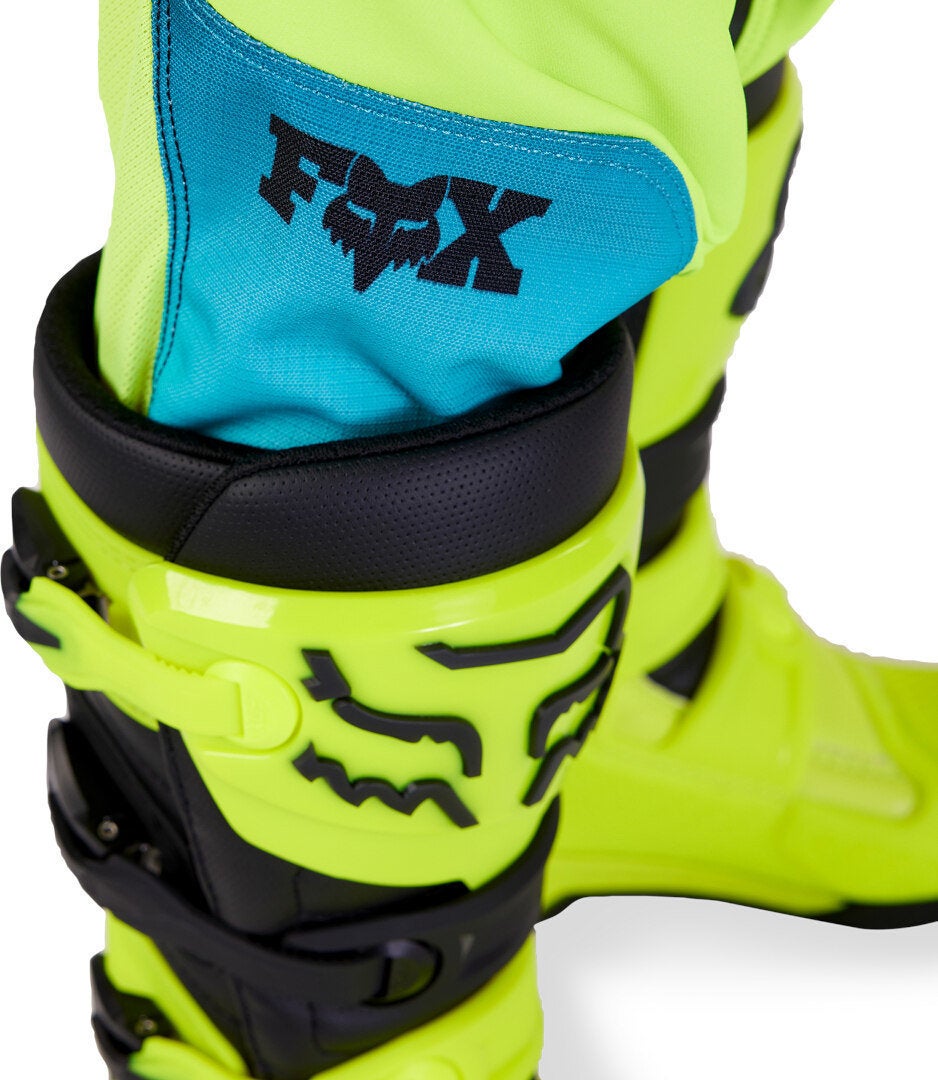 FOX 360 Streak Unge motocross bukser sort/blå/gul 24 Figur 6