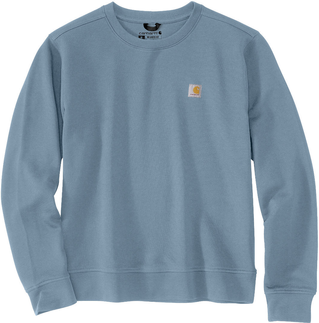 Carhartt Relaxed Fit Midweight French Terry Crewneck Hanorac pentru femei albastru L Figura 1