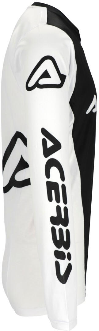 Acerbis MX J-Track Inc Tricou de motocross alb/negru 5XL Figura 4