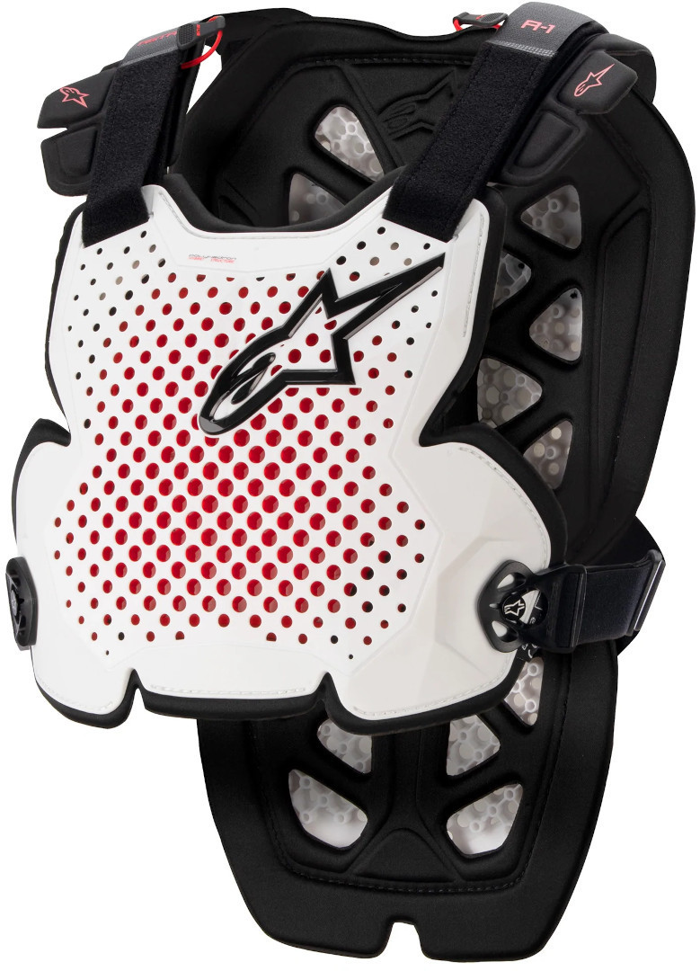 Alpinestars A-1 Pro Bröstskydd svart/vitt M/L Figur 1