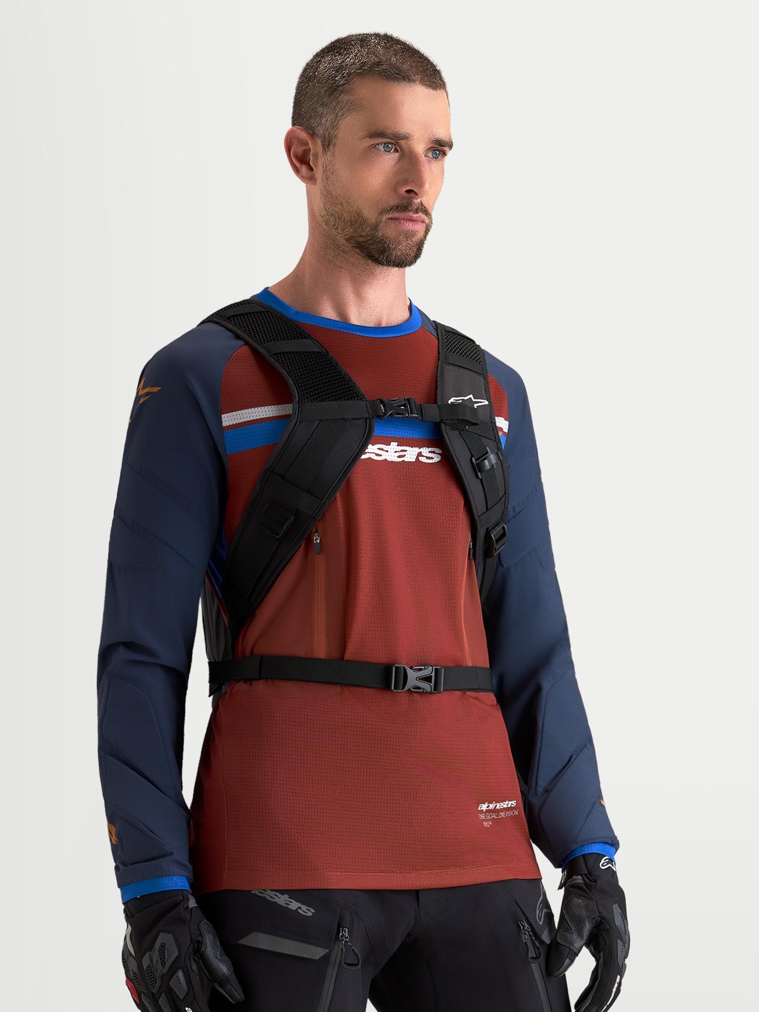 Alpinestars AT-9 Motorradrucksack schwarz/dunkelgrau Abbildung 6