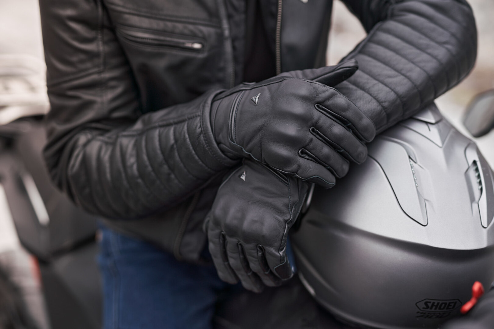 SHIMA Shadow TFL Motorrad Handschuhe M Abbildung 5