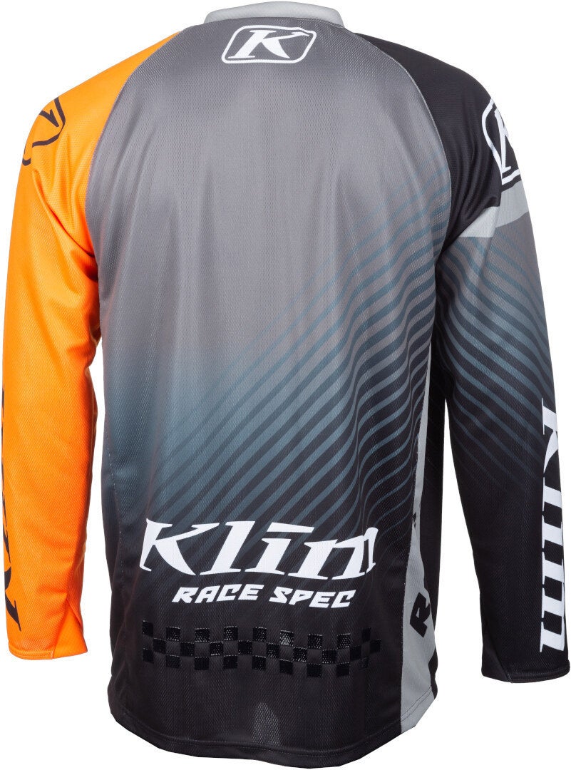 Klim Revolt Snescooter trøje sort/grå/orange S Figur 2