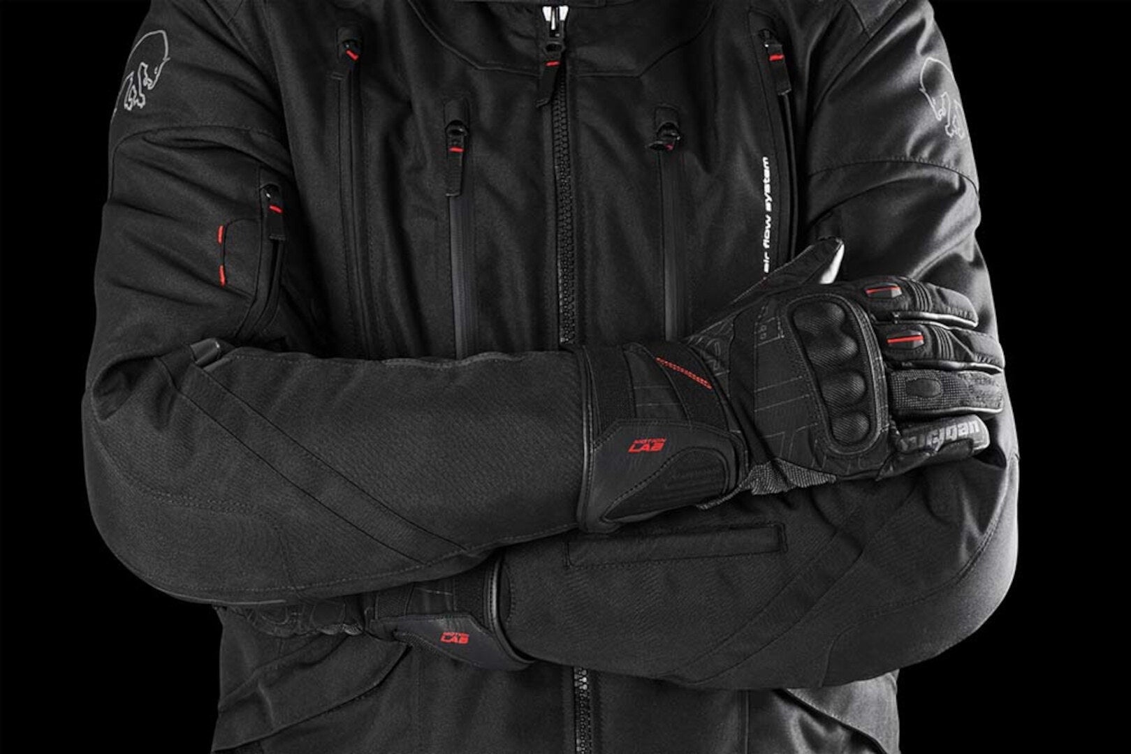 Furygan Brooks Motorcycle Textile Jacket black 4XL Figure 14