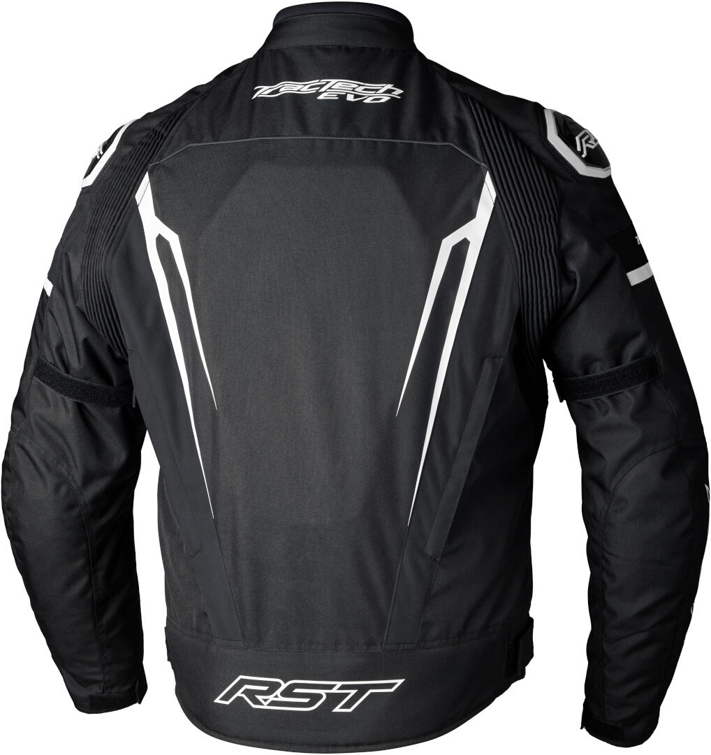 RST Tractech EVO 5 waterproof Motorcycle Textile Jacket black/white M Figure 2