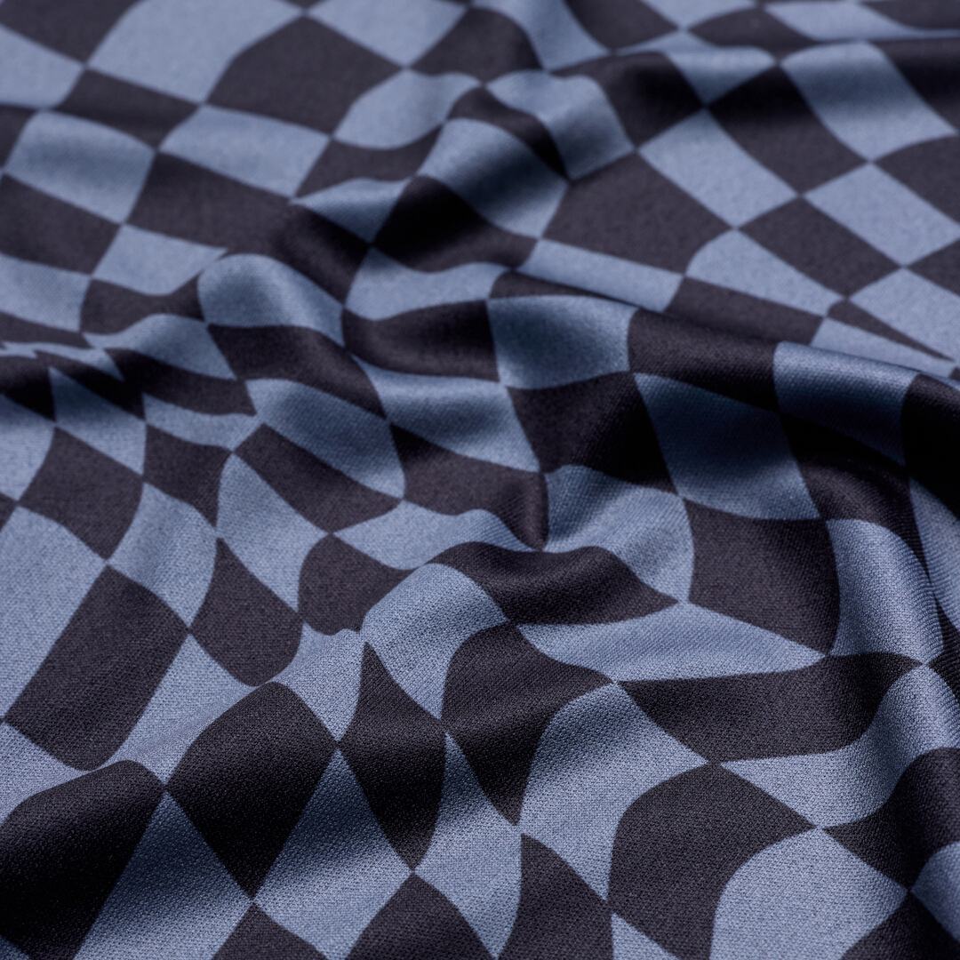 Troy Lee Designs Lilium SS Twisted Checkers Ladies Cykeltrøje sort/grå L Figur 2