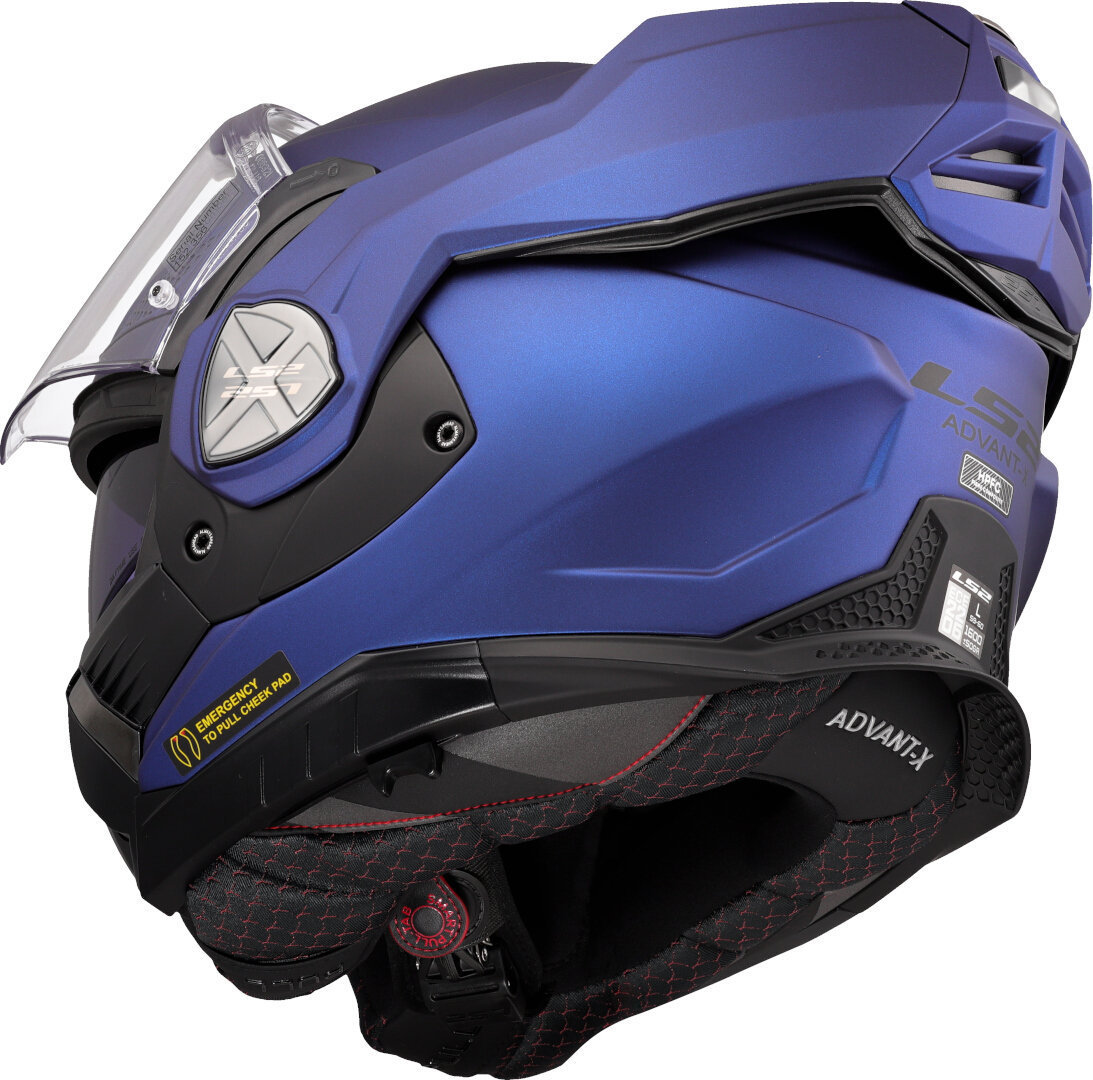 LS2 FF901 Advant X Solid Kypärä Sininen Matt L (59/60) Kuva 12