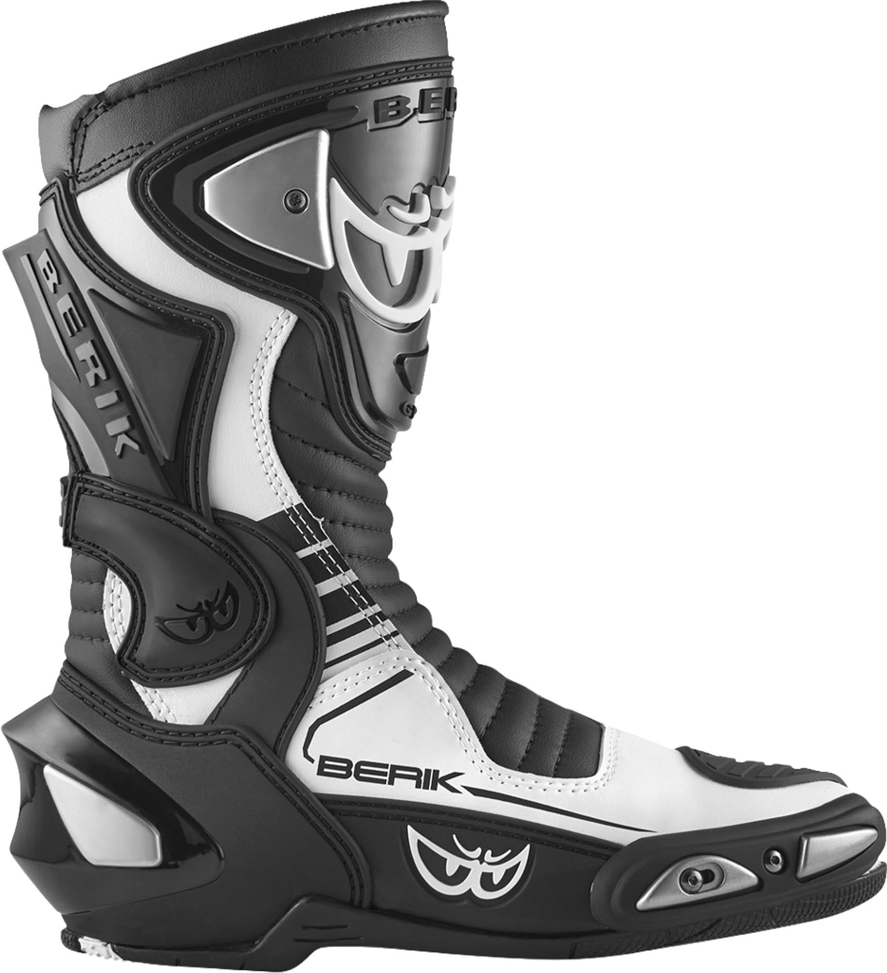 Berik Race-X EVO Motorcycle Boots black/white 37 Figure 2
