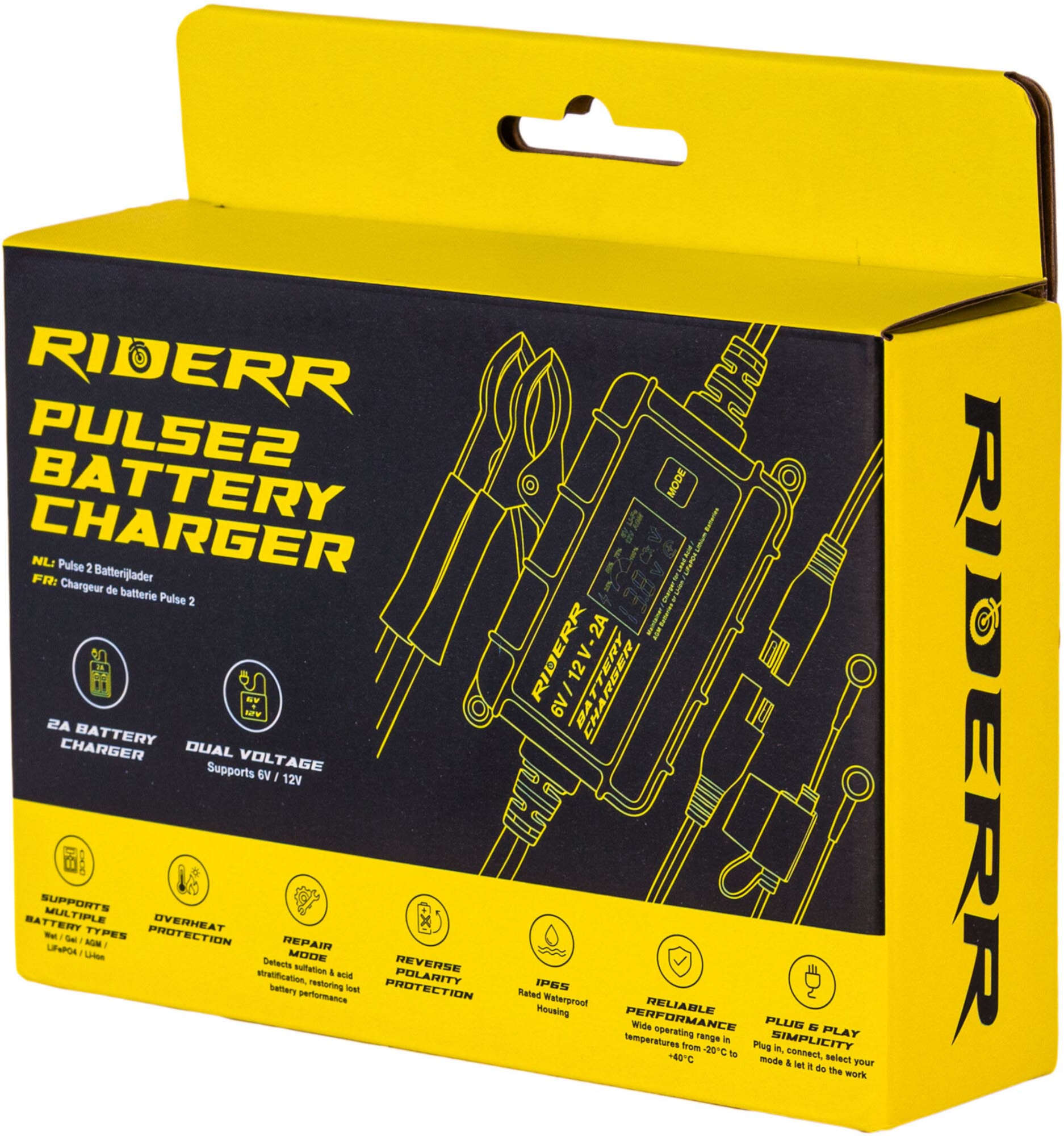 Riderr Pulse2 Chargeur de batterie Figure 4