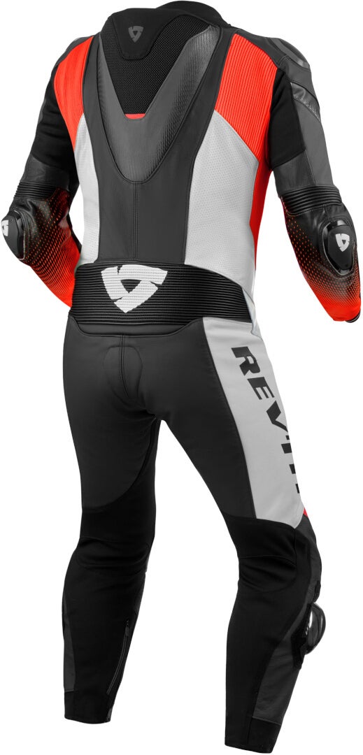 Revit Control Eendelig leren motorpak zwart/wit/rood 54 Figuur 2