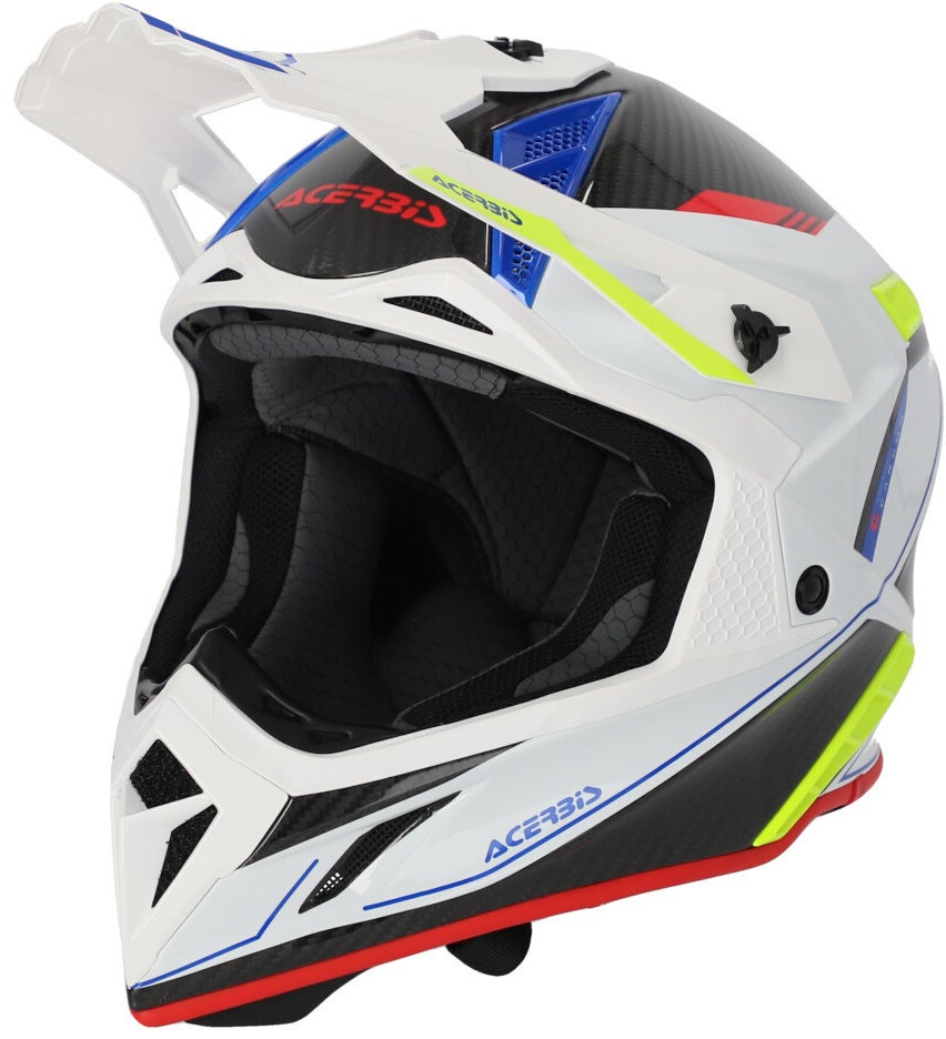 Acerbis Steel Carbon 2023 Motokrosová přilba bílá/černá XL (61/62) Obrázek 1