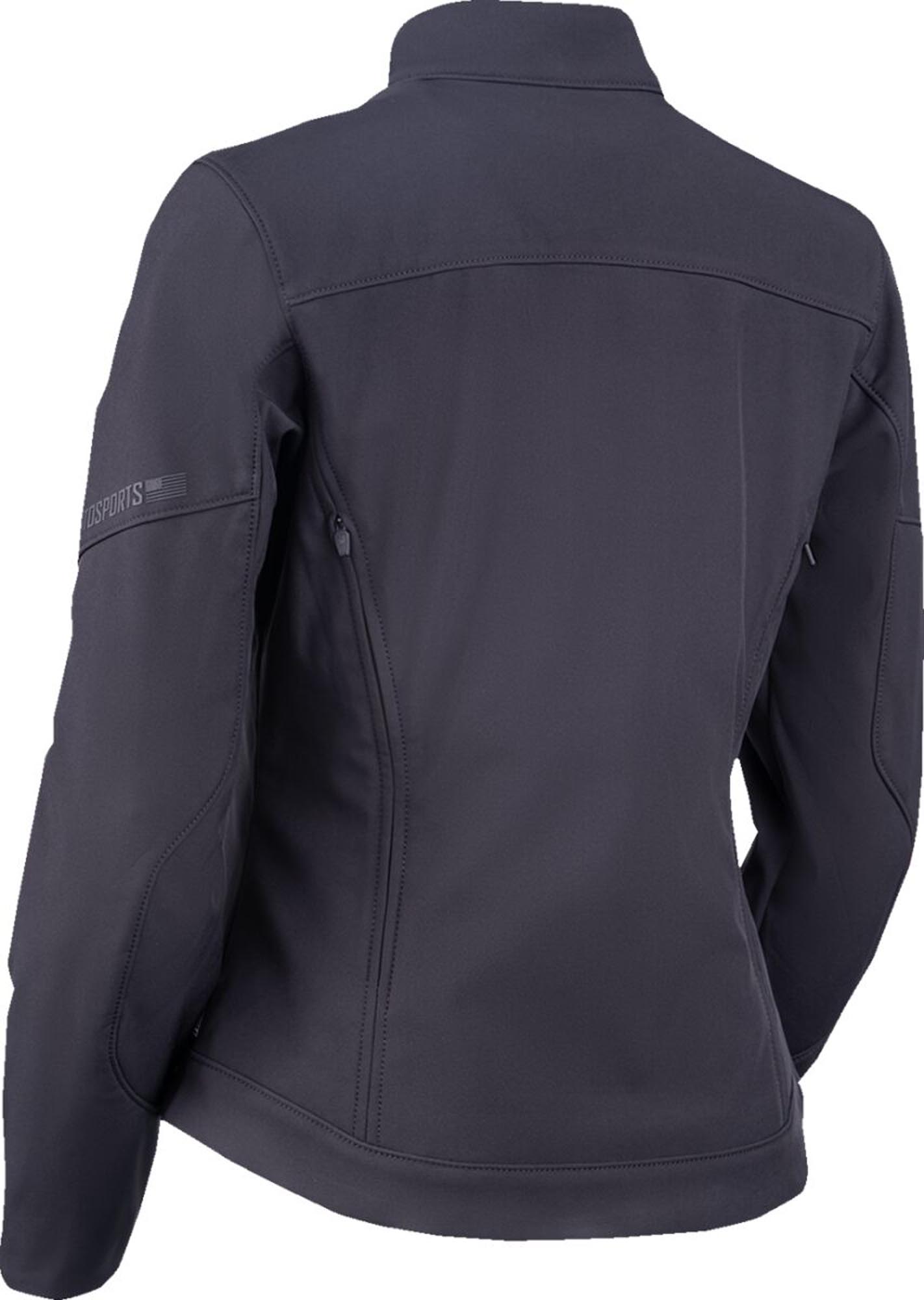 Icon Merc 3 Veste textile moto pour dames noir L Figure 2