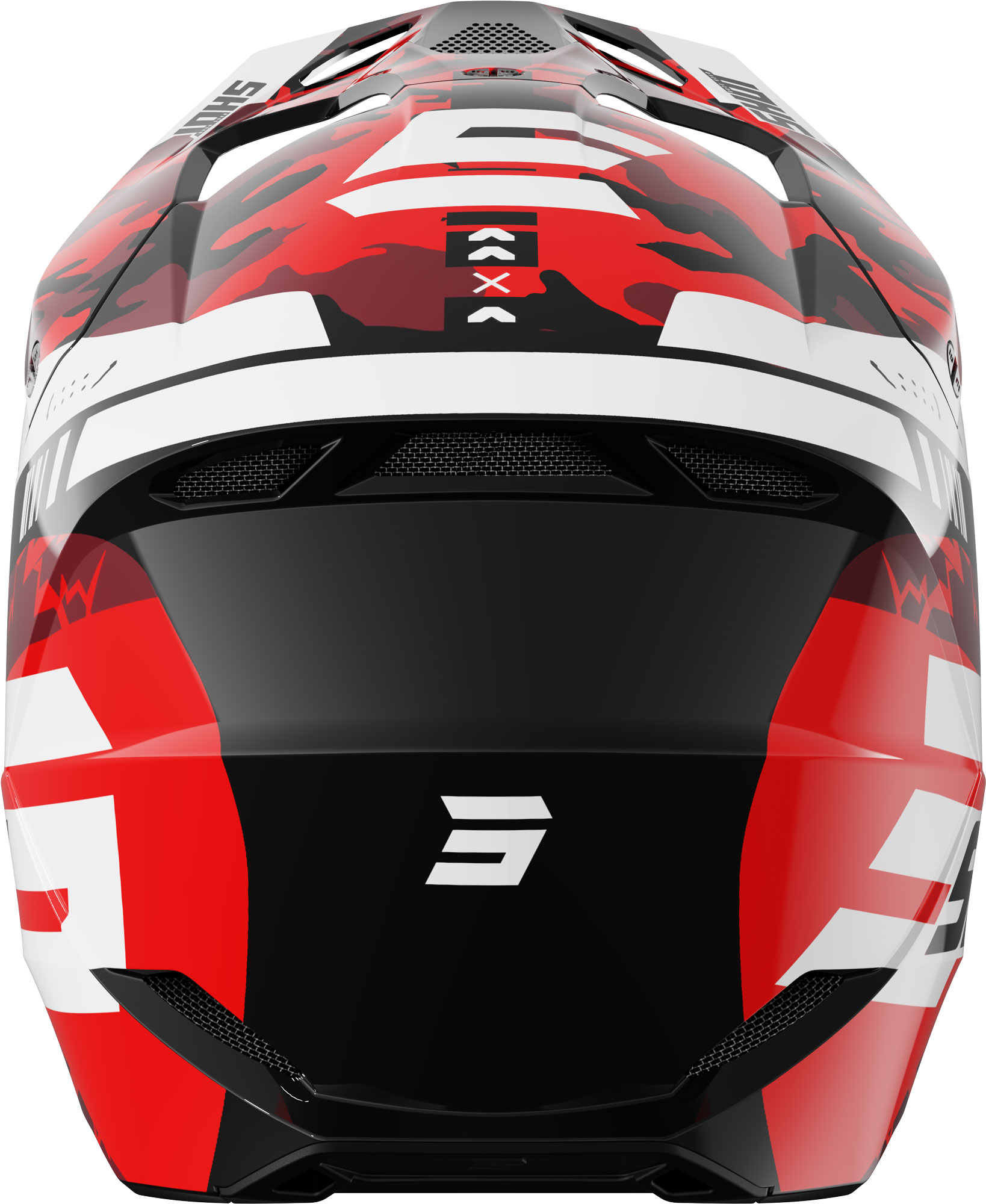 Shot Furious Flash Mips Casco da motocross rosso L (59/60) Figura 3