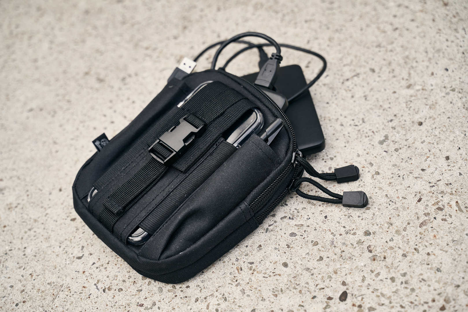 Brandit Molle Pouch Functional Geantă negru Figura 3