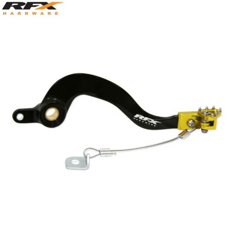 RFX Levier de frein arrière Pro ST (Noir/Jaune)