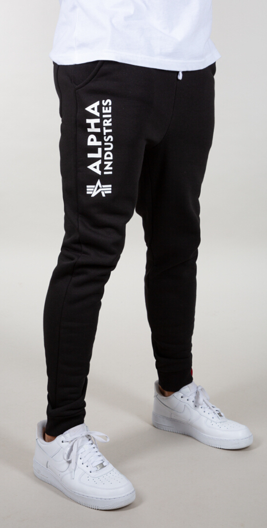 Alpha Industries Basic Trainingsbroek Zwart S Figuur 1