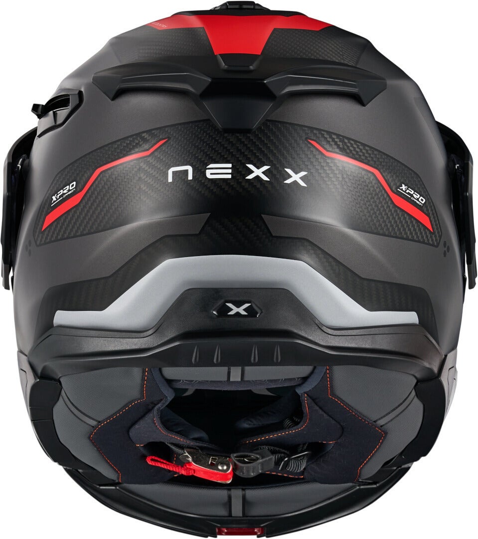 Side view of Nexx X.Lifecountry Terra Carbon Helmet