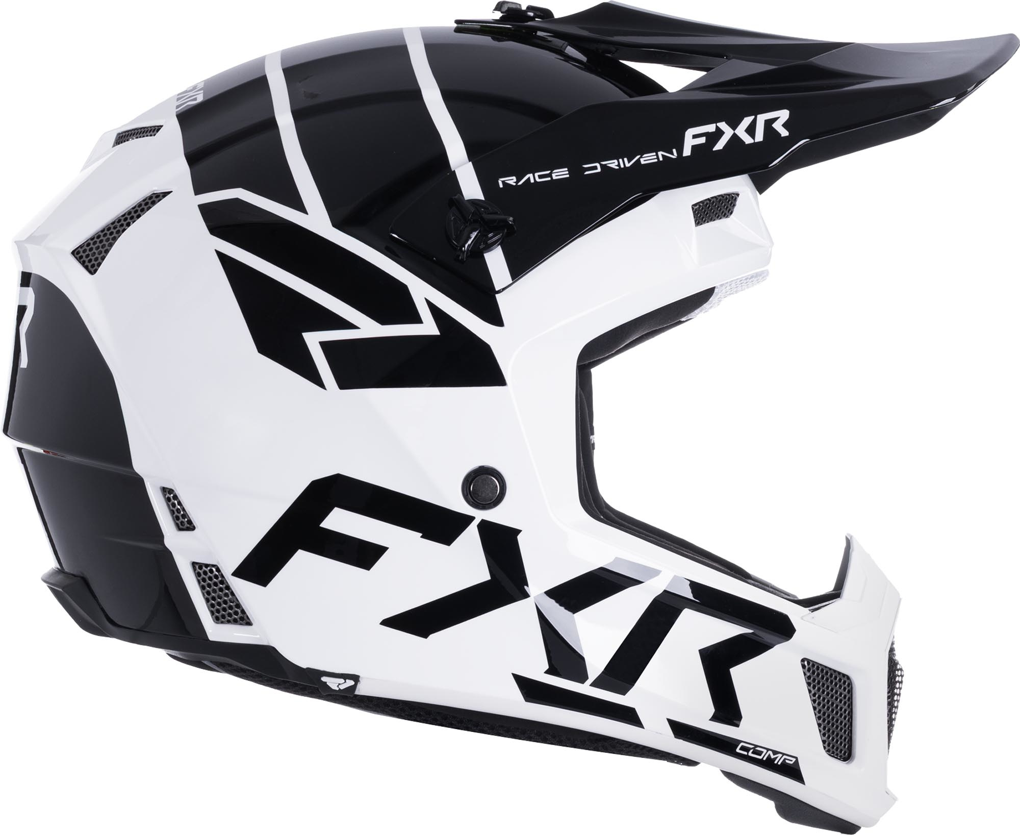 FXR Clutch Comp Motokrosová přilba bílá/černá XL Obrázek 3